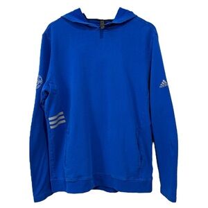 Adidas Royal Blue Lightweight Golf Hoodie Sweatshirt Size L